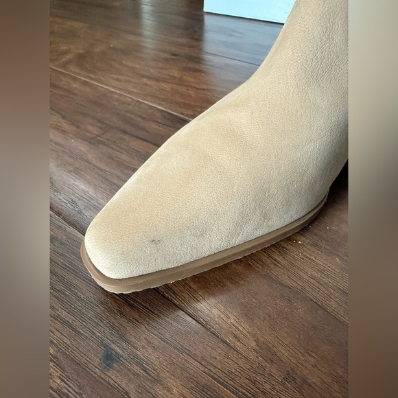 NWOT Donald Pliner Women's Tan Suede Western Ankle Boots-Size 9 - Picture 8 of 14